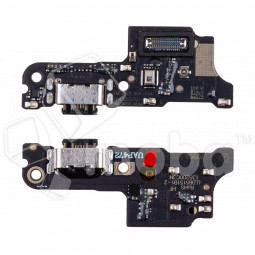 Шлейф для Xiaomi Redmi 14C/Poco C75 (2411DRN47C/2410FPCC5G) плата на системный разъем/микрофон