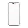 Стекло для переклейки iPhone 16 Pro (A3293) в сборе с OCA пленкой Черный - OR (Feaglet)