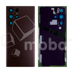 Задняя крышка для Samsung Galaxy S22 Ultra (S908B) Бордовый - OR