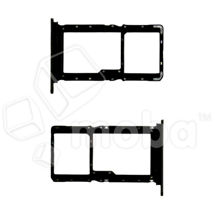 Держатель SIM для Xiaomi Redmi Note 14S (2502FRA65G) Черный