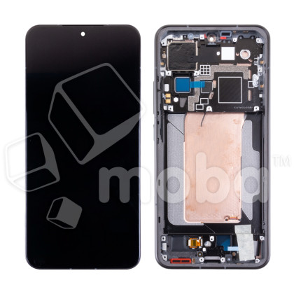 Дисплей для Xiaomi 15 (24129PN74G) модуль с рамкой Черный - OR (SP)