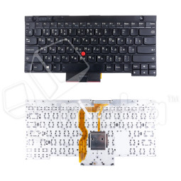 Клавиатура для ноутбука Lenovo Thinkpad X230/X230S/X240/X240i/X240S/X250 (с рамкой) Черный
