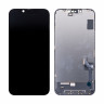 Дисплей для iPhone 14 (A2883) в сборе с тачскрином Черный - (Hard OLED) (площадка под IC)