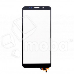 Стекло для переклейки Huawei Y5 2018/Y5 Prime 2018/Y5 Lite 2018/Honor 7A (DUA-L22/DRA-L21/DRA-LX2/DRA-LX5) в сборе с тачскрином и OCA пленкой Черный - OR (Mitsubishi)