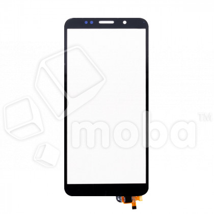 Стекло для переклейки Huawei Y5 2018/Y5 Prime 2018/Y5 Lite 2018/Honor 7A (DUA-L22/DRA-L21/DRA-LX2/DRA-LX5) в сборе с тачскрином и OCA пленкой Черный - OR (Mitsubishi)