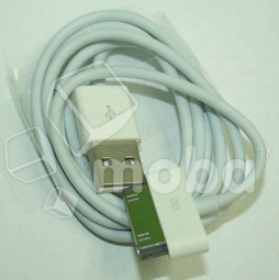 Кабель USB - для iPhone 2G/3G/3GS/4G/4S (тех.упак.) Белый