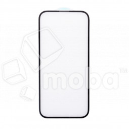 Защитное стекло "Оптима" для iPhone 15 Plus Черный (Закалённое, полное покрытие)