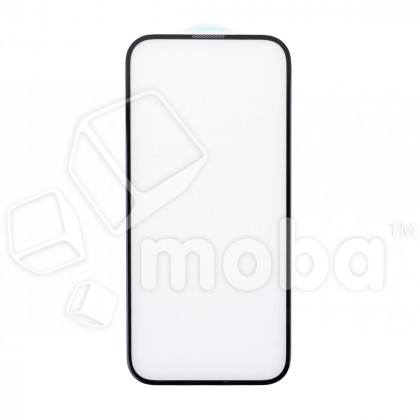Защитное стекло "Оптима" для iPhone 15 Plus Черный (Закалённое, полное покрытие)