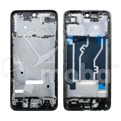 Рамка дисплея для Infinix Smart 10 (X6725) Черный (возможен дефект ЛКП)