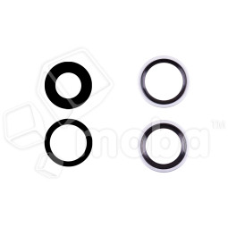 Стекло камеры для iPhone 17 (комплект 2 шт.) Белый