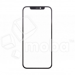 Стекло для переклейки iPhone 12/12 Pro в сборе с OCA пленкой Черный - OR (Feaglet)