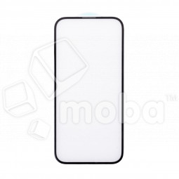 Защитное стекло "Оптима" для iPhone 15 Черный (Закалённое, полное покрытие)
