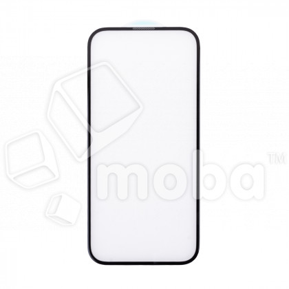 Защитное стекло "Оптима" для iPhone 15 Черный (Закалённое, полное покрытие)
