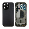 Корпус для iPhone 15 Pro (A3102) (1 Sim) Черный - Премиум