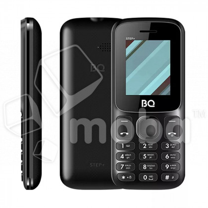 Мобильный телефон BQ 1848 Step+ (Без ЗУ в комплекте, 2SIM, BT, FM, MicroSD, фонарик, диктофон) Черный