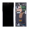 Дисплей для Samsung Galaxy S23 Ultra (S918B) модуль с рамкой Черный - Сервисный Оригинал