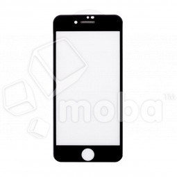 Защитное стекло с сеткой динамика для iPhone 7/8/SE (2020)/SE (2022) Черный
