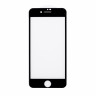Защитное стекло с сеткой динамика для iPhone 7/8/SE (2020)/SE (2022) Черный