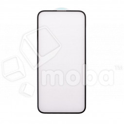 Защитное стекло "Оптима" для iPhone 15 Pro Max Черный (Закалённое, полное покрытие)