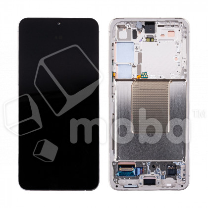 Дисплей для Samsung Galaxy S24 (S921B) модуль с рамкой Желтый - OR (SP)