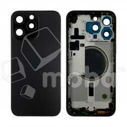 Корпус для iPhone 15 Pro Max (1 Sim) Черный - Премиум