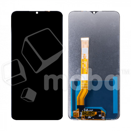 Дисплей для OPPO A17 (CPH2477) в сборе с тачскрином Черный - Оптима