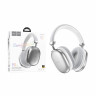Беспроводные наушники Bluetooth Hoco W35 Max (накладные) Серебро