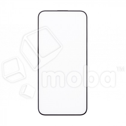 Защитное стекло с сеткой динамика для iPhone 15 Черный