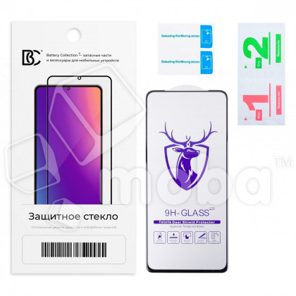 Защитное стекло "Премиум" для Infinix Smart 8/8 Pro/8 Plus Черный