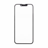 Стекло для переклейки iPhone 13/13 Pro в сборе с OCA пленкой Черный - OR (Feaglet)