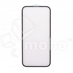 Защитное стекло "Оптима" для iPhone 15 Pro Черный (Закалённое, полное покрытие)