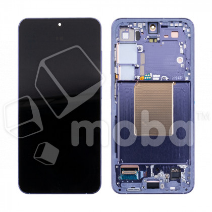 Дисплей для Samsung Galaxy S24 (S921B) модуль с рамкой Фиолетовый - OR (SP)