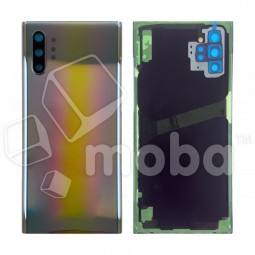 Задняя крышка для Samsung Galaxy Note 10+ (N975F) Серебро - Премиум