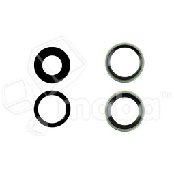 Стекло камеры для iPhone 17 (комплект 2 шт.) Зеленый