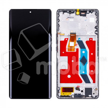 Дисплей для Huawei Honor X9a 5G/X40/Magic 5 Lite (RMO-NX1) модуль с рамкой Черный - OR