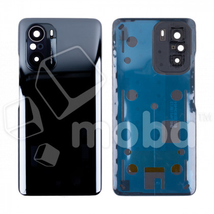 Задняя крышка для Xiaomi Poco F3 (M2012K11AG) Черный - Премиум