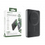 Внешний Аккумулятор (Power Bank) Acefast M12 10000 mAh (20W, PD, беспроводная зарядка 15W, MagSafe, Type-C, LED индикатор) Черный