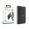 Внешний Аккумулятор (Power Bank) Acefast M12 10000 mAh (20W, PD, беспроводная зарядка 15W, MagSafe, Type-C, LED индикатор) Черный