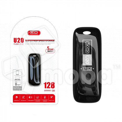 USB-флеш (USB 2.0) 128GB XO U20 Черный