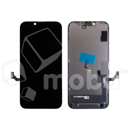 Дисплей для iPhone 16e (A3408/A3409/A3410/A3212) в сборе с тачскрином Черный - (Hard OLED) (площадка под IC)