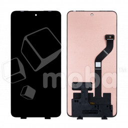 Дисплей для Xiaomi 12 Lite (2203129G) в сборе с тачскрином Черный - (OLED)