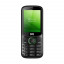 Мобильный телефон BQ 2440 Step L+ (2SIM, BT, FM, MicroSD, фонарик, диктофон) Черный-зеленый