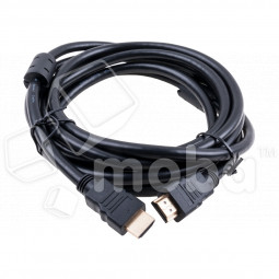 Кабель HDMI 19M - HDMI 19M (ver 2.0+3D/Ethernet, 3 м) Черный