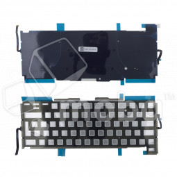 Подсветка клавиатуры для ноутбука MacBook Pro 16" A2141 (2019, Г-образный Enter RU) Черный