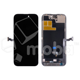 Дисплей для iPhone 14 Pro (A2891) в сборе с тачскрином Черный - (Hard OLED) Стандарт (площадка под IC)