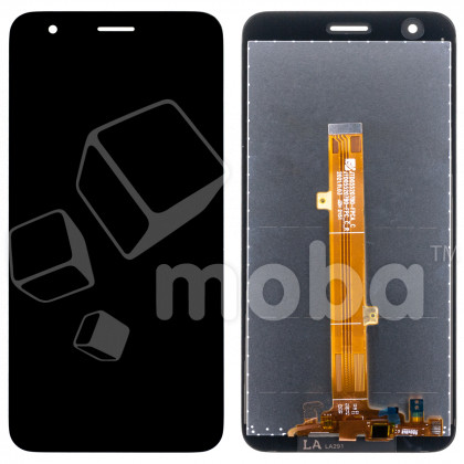 Дисплей для Itel A27 (A551L) в сборе с тачскрином Черный - Оптима