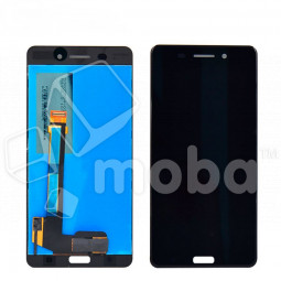 Дисплей для Nokia 6 (TA-1021) в сборе с тачскрином Черный - Оптима