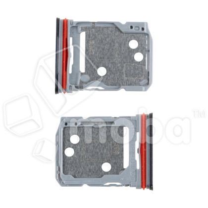 Держатель SIM для Realme C85 4G (RMX5566) Черный