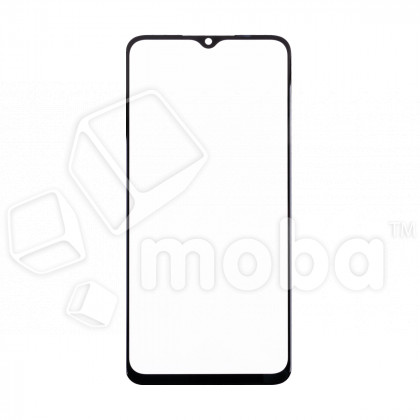 Стекло для переклейки OPPO A17k/A17/A57/A57s/Realme C35 в сборе с OCA пленкой Черный - OR (Mitsubishi)