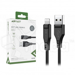 Кабель USB - Lightning Acefast C3-02 (2.4A, MFI, 1.2 м) Белый